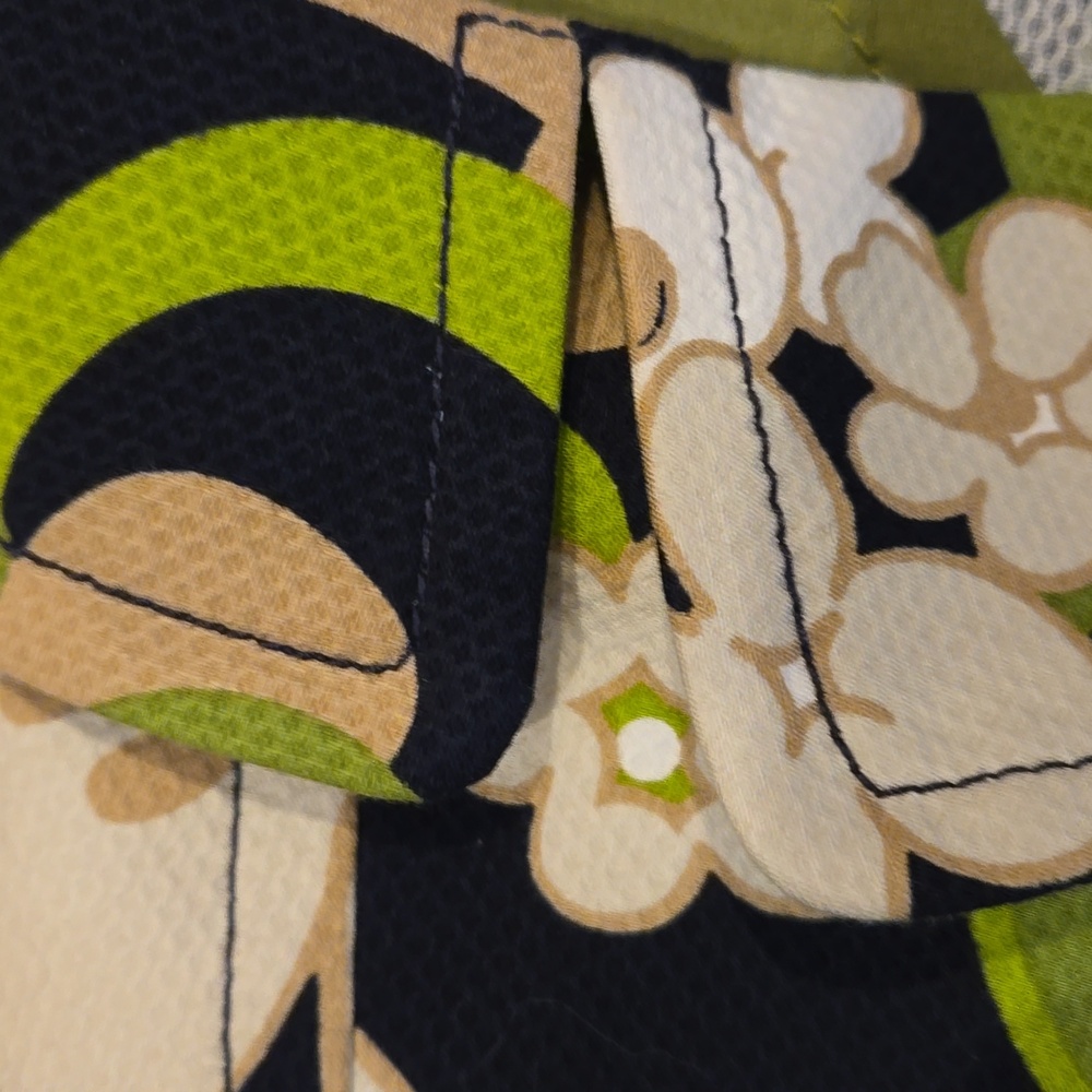 J. Crew Multi-Colored Design Print Button Front B… - image 7